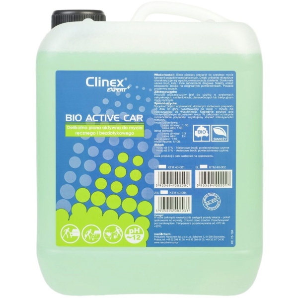 Șampon Spumă Activă Bio Clinex Expert+ 1L 40-001